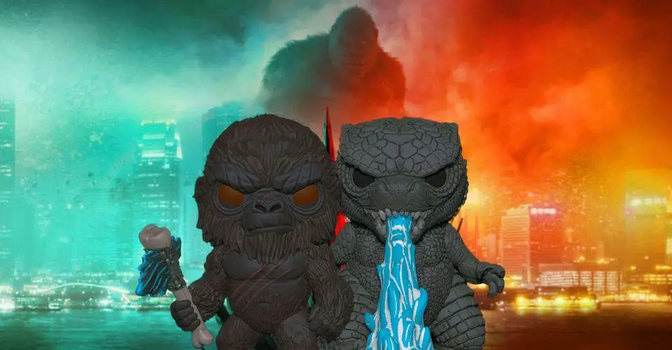 Godzilla vs Kong Funko Pops 1