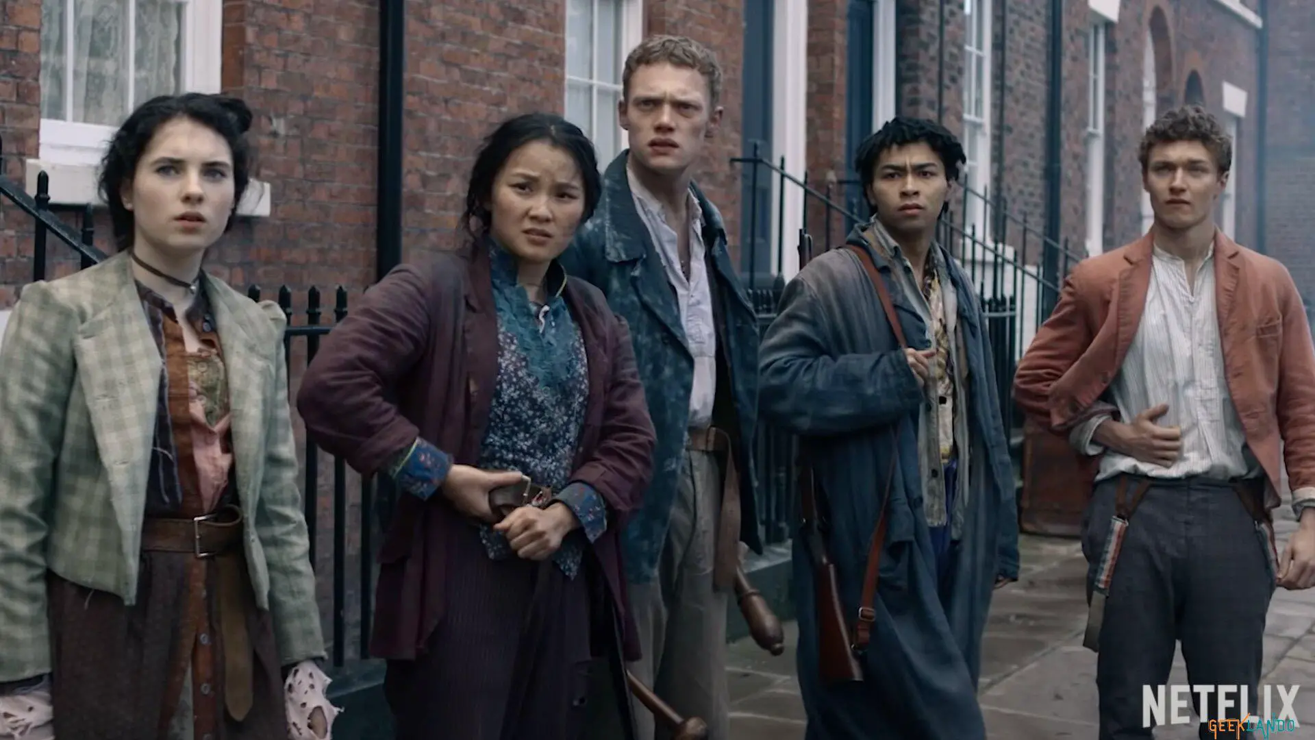 Os Irregulares de Baker Street cancelada pela Netflix apos uma temporada