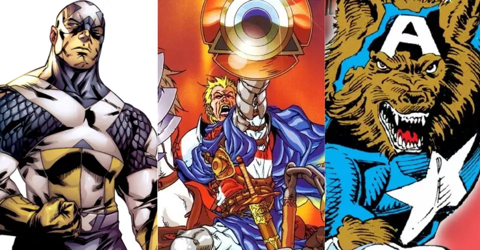 As 10 versoes mais bizarras do Capitao America