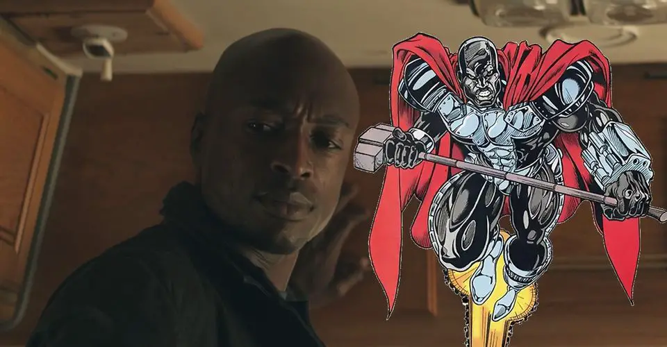 Superman e Lois escalam o vilao John Henry Irons para se tornar um homem de aco