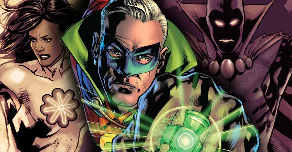 Sociedade da Justica Todos os herois da DC que acabaram de voltar na fronteira infinita