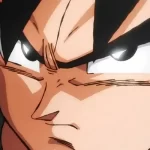Goku Angry Face Stare from Dragon Ball Z