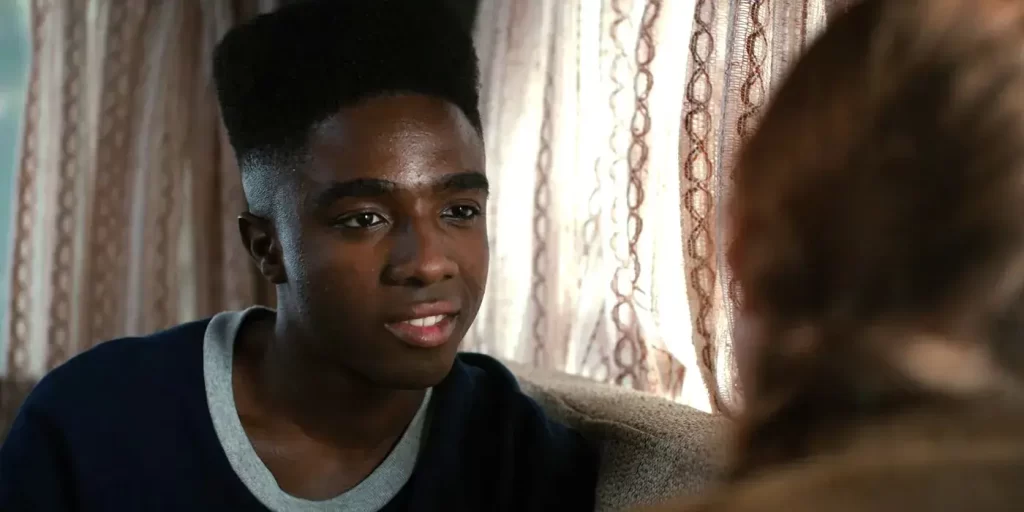 Caleb McLaughlin in Stranger Things