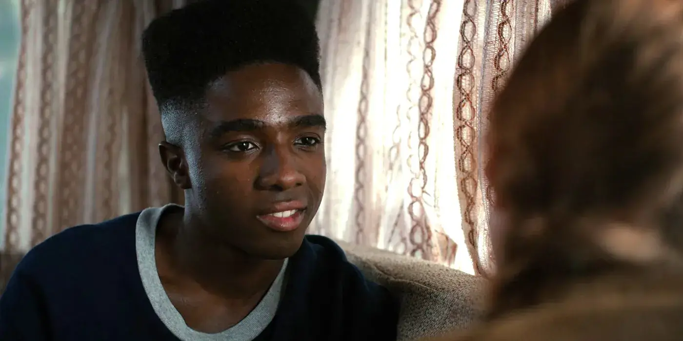 Caleb McLaughlin in Stranger Things