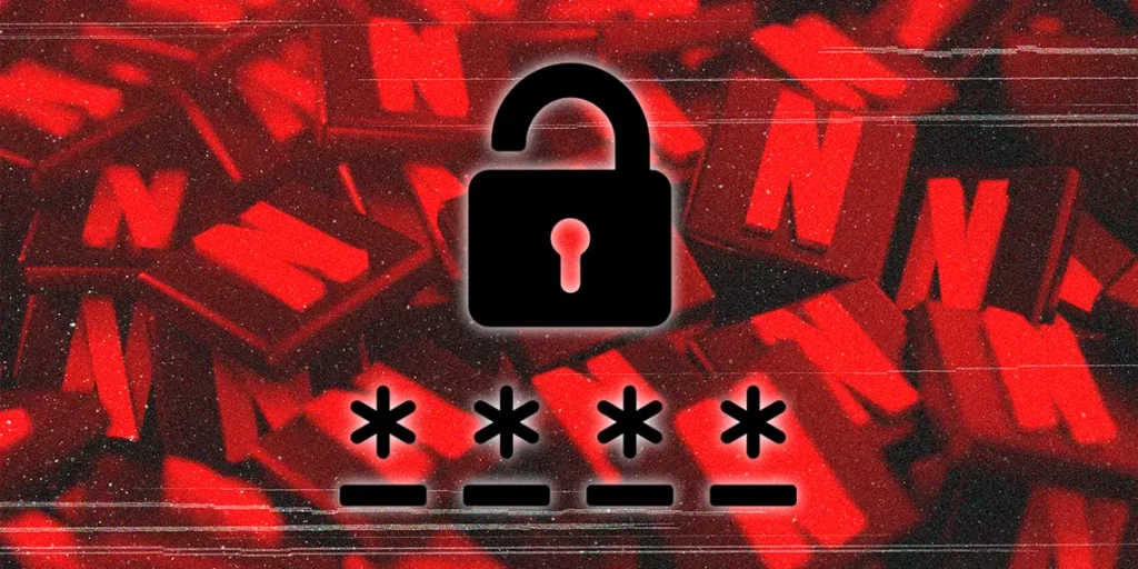 netflix compartilhamento de senhas