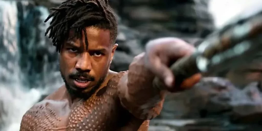 A existencia de Killmonger no plano ancestral A existência de Killmonger no plano ancestral