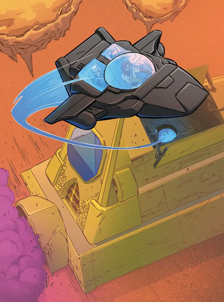 Adrienne James Ship Splash Indiana Jones encontra bárbaros espaciais na nova série da Heavy Metal