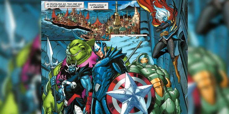 Os Vingadores Atlantes têm seu próprio Rei Tubarão estilo Hulk
