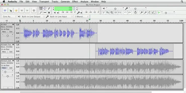 Audacity Screenshot Audacity: Este popular aplicativo de edição de audio grátis agora age como spyware