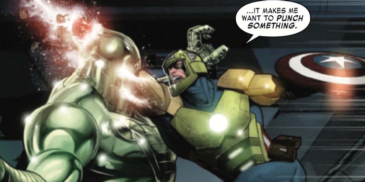 Captain America Iron Man A armadura mais controversa do Capitão América tem uma chance de redenção