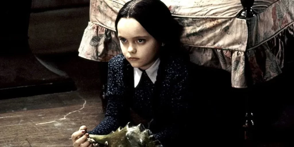 2/7 Christina Ricci – 'A Família Addams', 'Valores da Família Addams' (1991-1993)