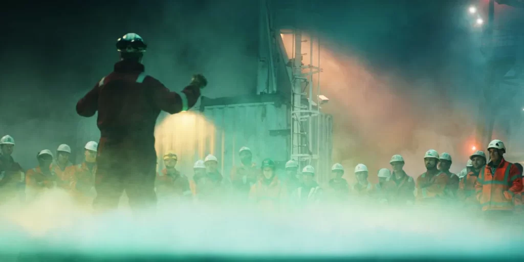 De onde veio o nevoeiro e as cinzas da plataforma