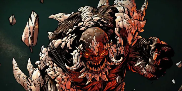 Doomsday in mid battle in DC comics 10 personagens da DC que são mais fortes que Homelander