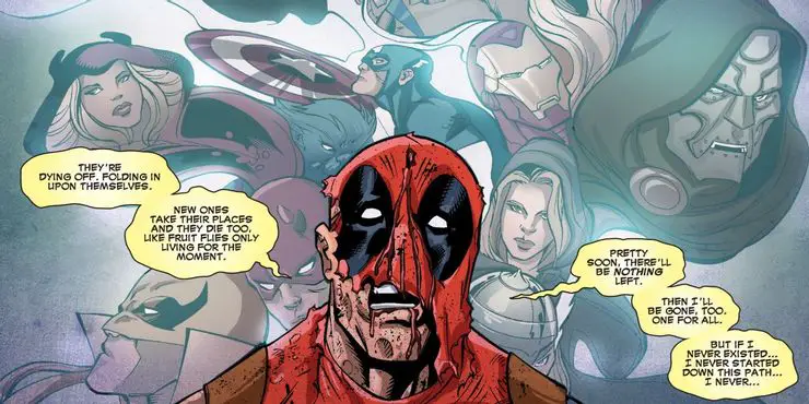 Dreadpool Cropped Marvel : As 10 melhores variantes multiversais dos heróis clássicos