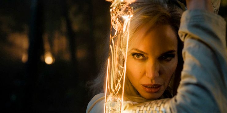 Eternals Thena With Sword Angelina Jolie Os Eternos: Qual a história dos Eternos? Tudo o que sabemos sobre o enredo