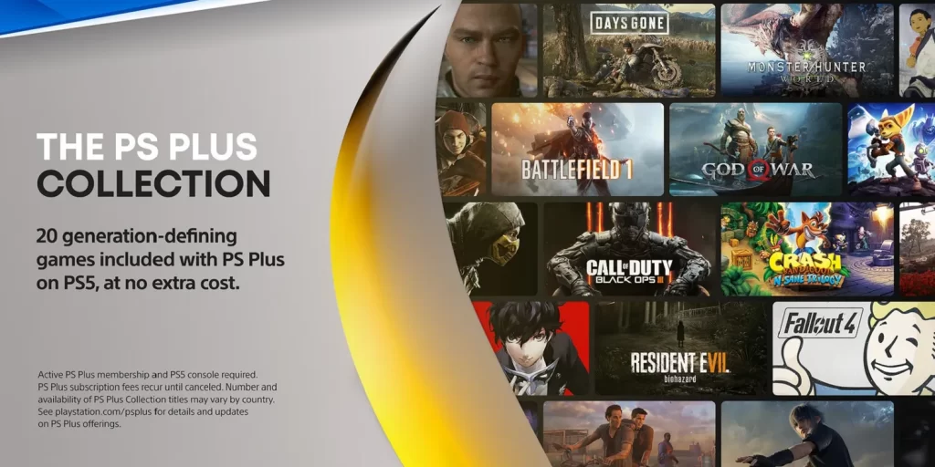Games da PS Plus Collection Saindo em 9 de maio de 2023