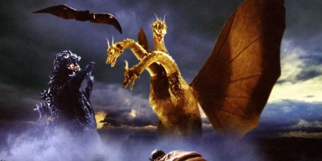 Ghidorah the three headed monster