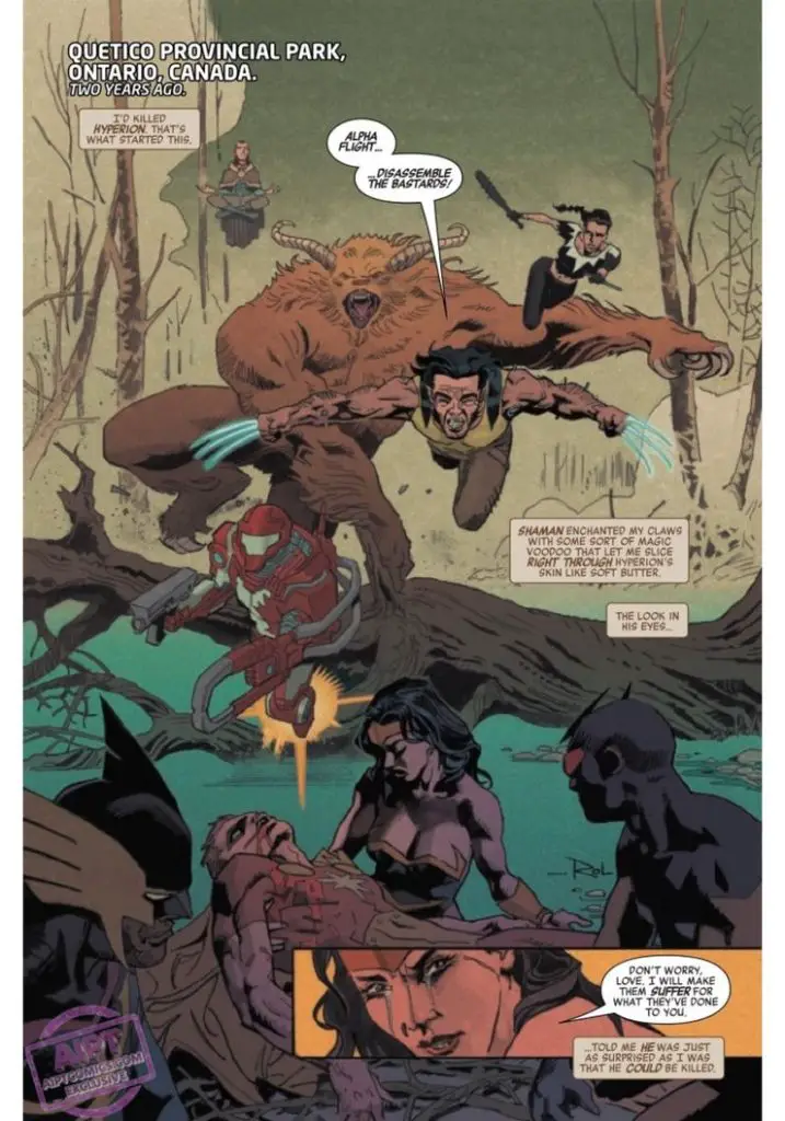 HRWEAPXFINALF2021001 Preview 3 1 1 717x1024 A maior fraqueza do Super-Homem da Marvel são as garras de Wolverine