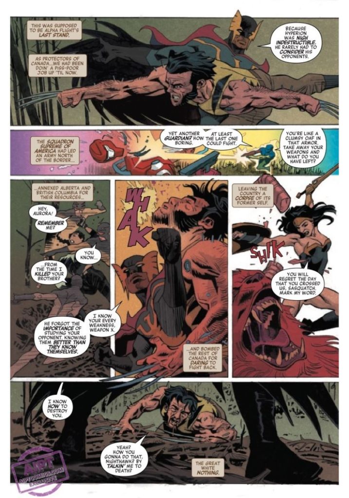A maior fraqueza do Super-Homem da Marvel são as garras de Wolverine