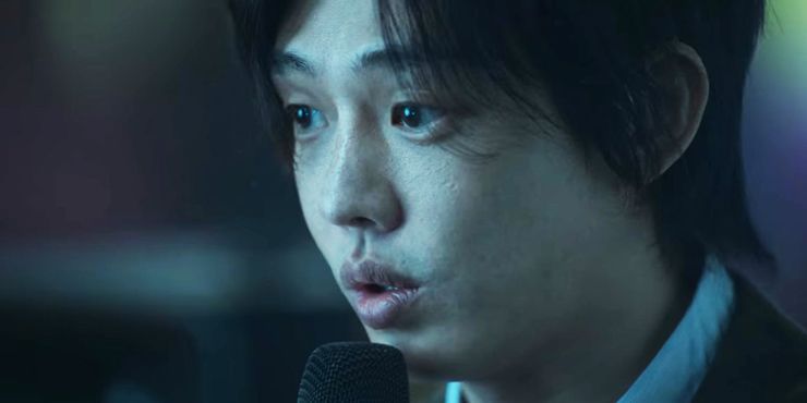 Hellbound cast and character guide 1 Yoo Ah in as Chairman Jung Jin soo Profecia Do Inferno: Perguntas Sem Resposta Da Série