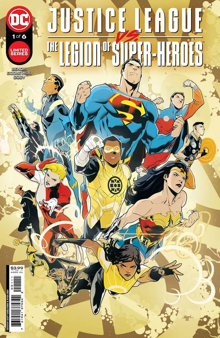 Justice League Legion of Super Heroes Preview Cover A DC explica o segredo do sucesso da Legião dos Super-Heróis