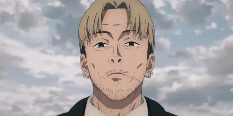 Kishibe e um veterano com cicatrizes Kishibe é um veterano com cicatrizes