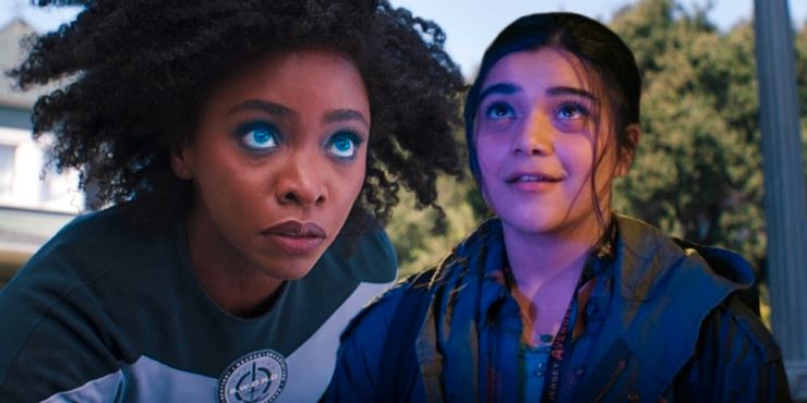 Ms Marvel Kamala Khan Powers Monica Rambeau Connection SR Capitã Marvel 2 terá uma Carol Danvers mais forte, diz Brie Larson