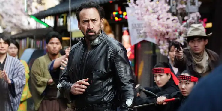 Nicolas Cage Prisoners of the Ghostland Crítica Ghostland: Terra Sem Lei – O filme de ação de Cage é uma bagunça com belos visual