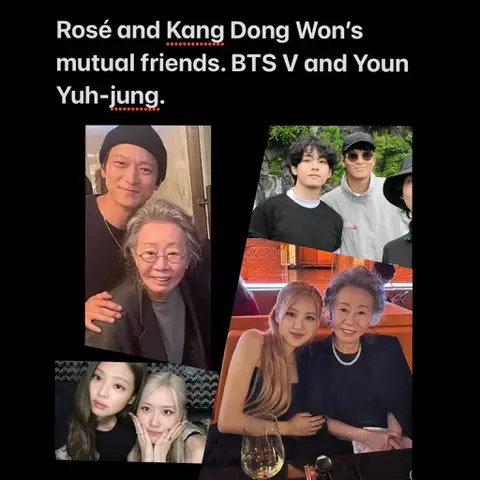 Os internautas usam mais evidencias para alimentar o boato de namoro entre Rose do BLACKPINK e Kang Dong Won 3 Os internautas usam mais ‘evidências’ para alimentar o boato de namoro entre Rosé do BLACKPINK e Kang Dong Won