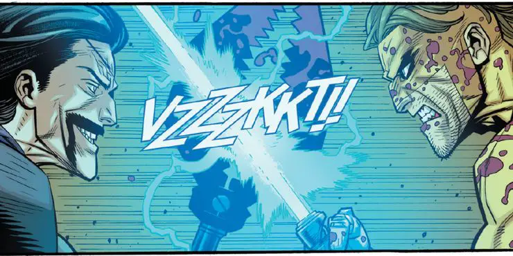 Rick Grimes 2000 Governor Lightsabers The Walking Dead acabou de acordar Rick Grimes em um mundo muito diferente