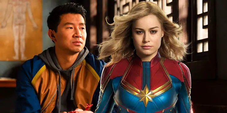 Shang Chi and Captain Marvel Por que a cena pós-crédito de Shang-Chi inclui outros grandes heróis do MCU