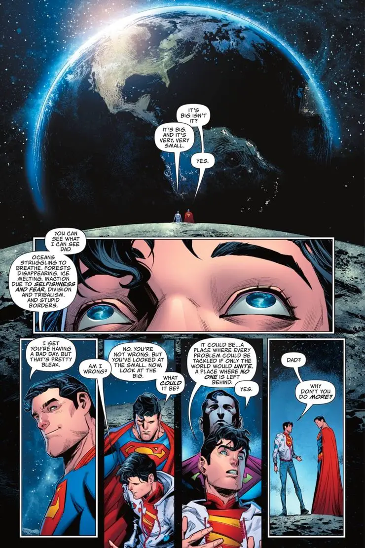 Son of Kal El Superman Jon 1 Os valores do Superman mudaram, e os fãs finalmente sabem por quê