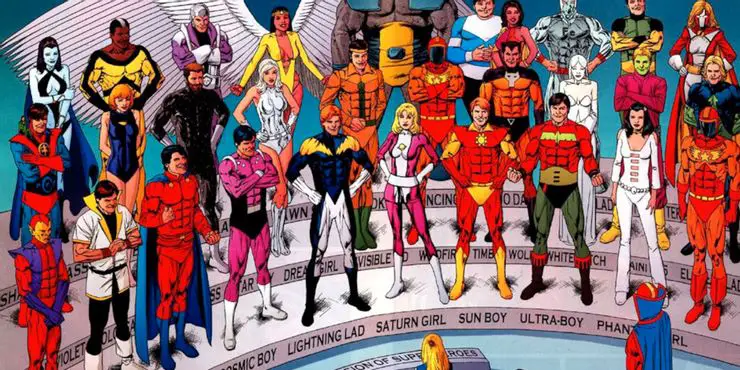 The Legion Of Superheroes Justice League Os 10 grandes personagens de quadrinhos que ainda são populares apenas nos quadrinhos