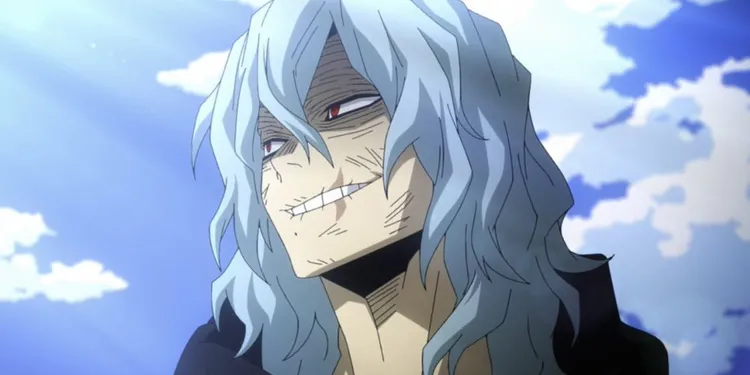 10 vilões de anime que são tão assustadores quanto parecem Tomura Shigaraki