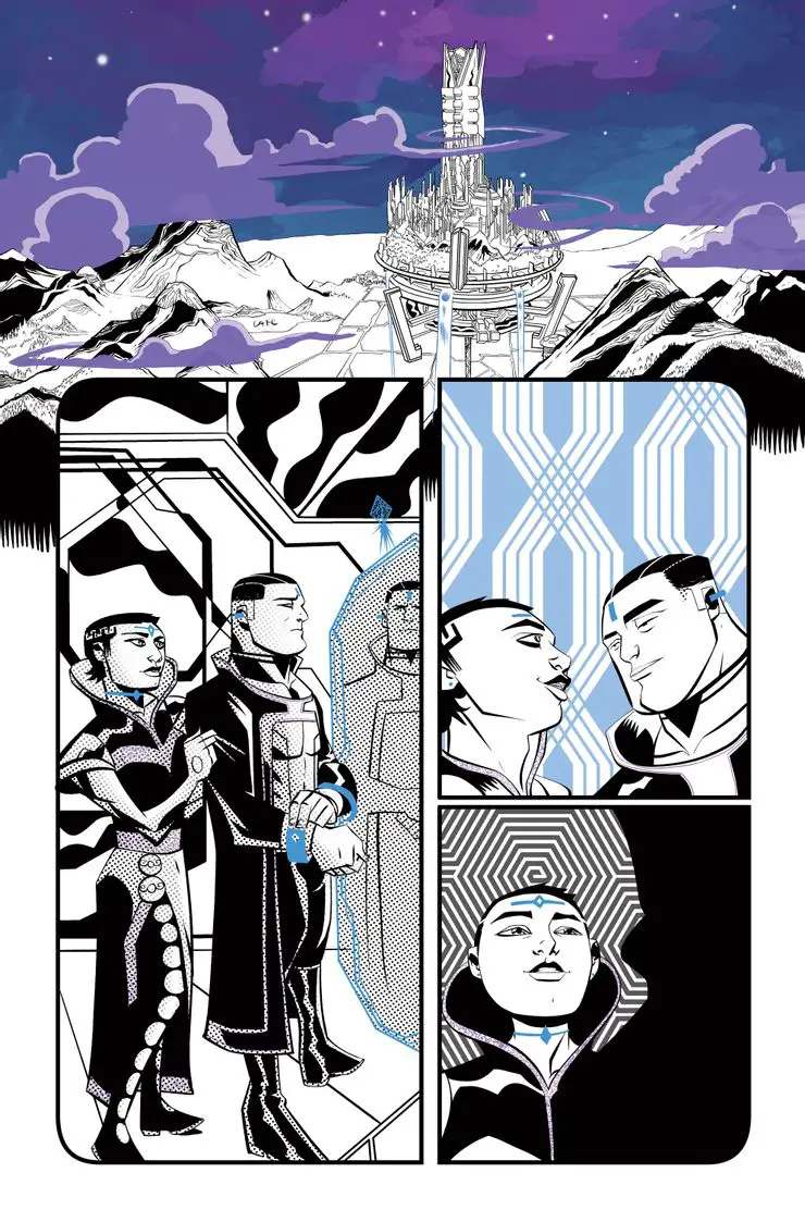 WOK1pg04 A minissérie em quadrinhos World of Krypton irá detalhar os últimos dias do planeta natal do Superman