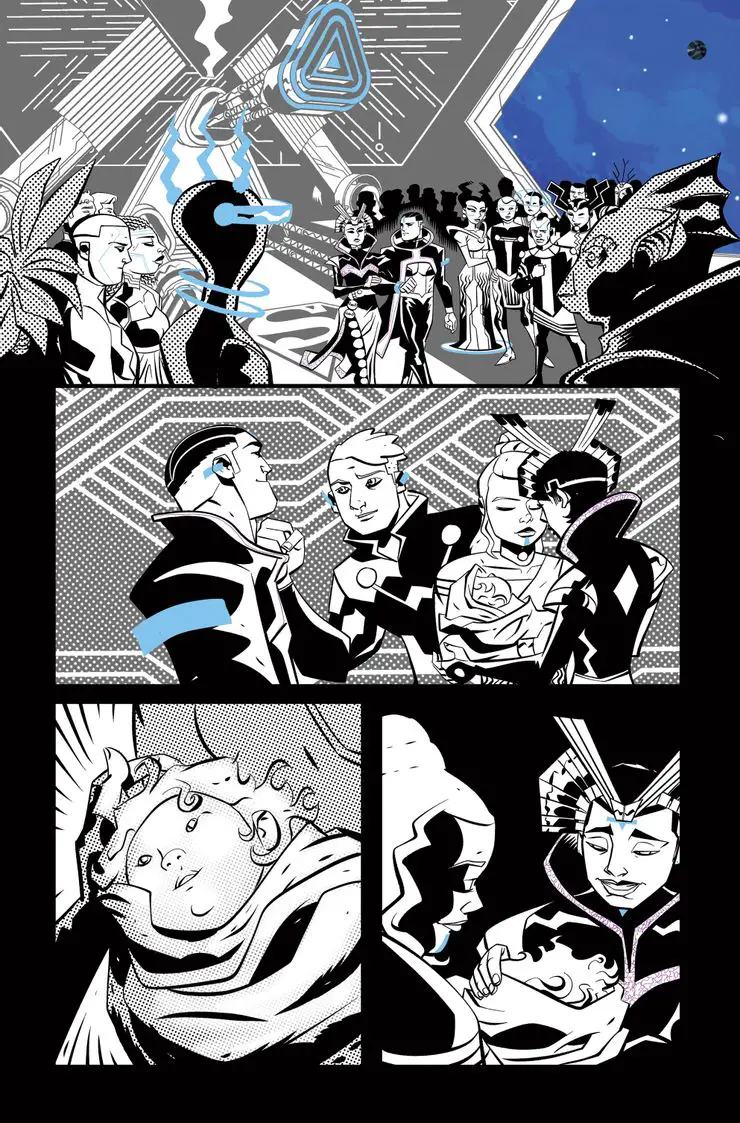 WOK1pg05 A minissérie em quadrinhos World of Krypton irá detalhar os últimos dias do planeta natal do Superman