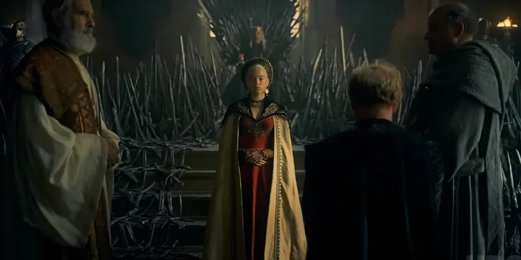 acasa do dragao final episodio 1 explicado viserys Por que Viserys escolhe Rhaenyra como seu herdeiro (e o que significa)