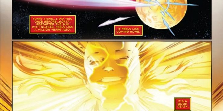 captain marvel the end key art Marvel: 10 personagens que morreram uma quantidade surpreendente de vezes