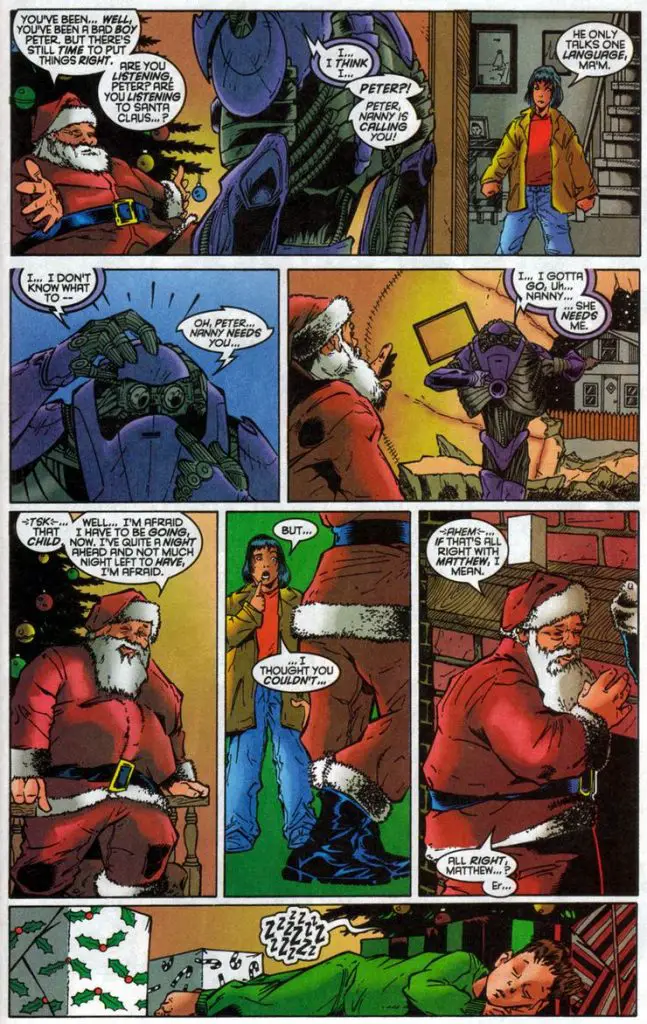 generation x holiday special 1 5 647x1024 Como a Marvel revelou que Papai Noel … era um mutante !?