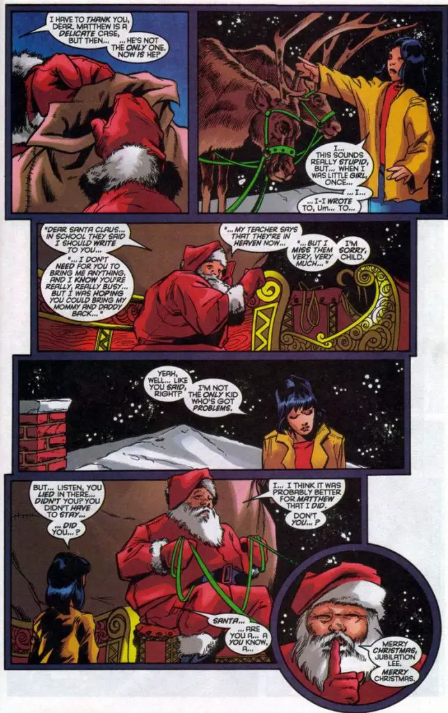 generation x holiday special 1 6 644x1024 Como a Marvel revelou que Papai Noel … era um mutante !?