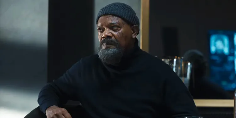 invasao secreta nick fury samuel l jackson Invasão secreta aborda por que Nick Fury fugiu após o Blip