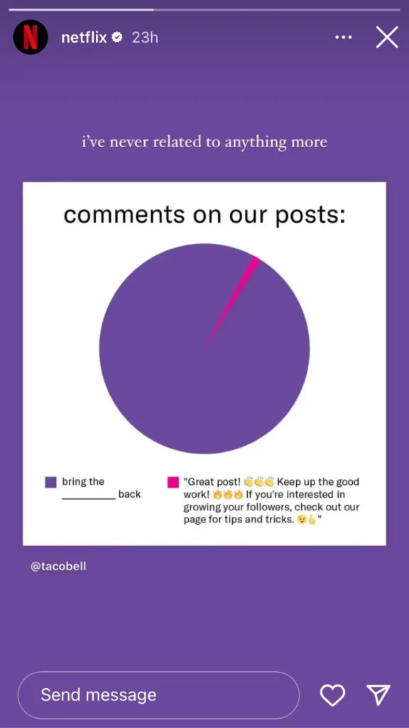 netflix instagram story Assinantes da Netflix detonam plataforma após postagem sobre cancelamentos nas redes sociais