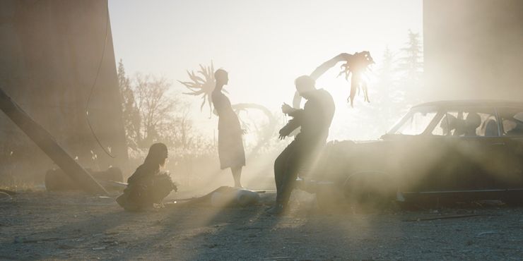 prisoners of the ghostland nic cage Crítica Ghostland: Terra Sem Lei – O filme de ação de Cage é uma bagunça com belos visual