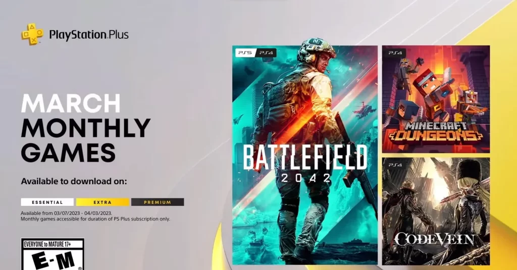 ps plus marco 2023 ps plus março 2023