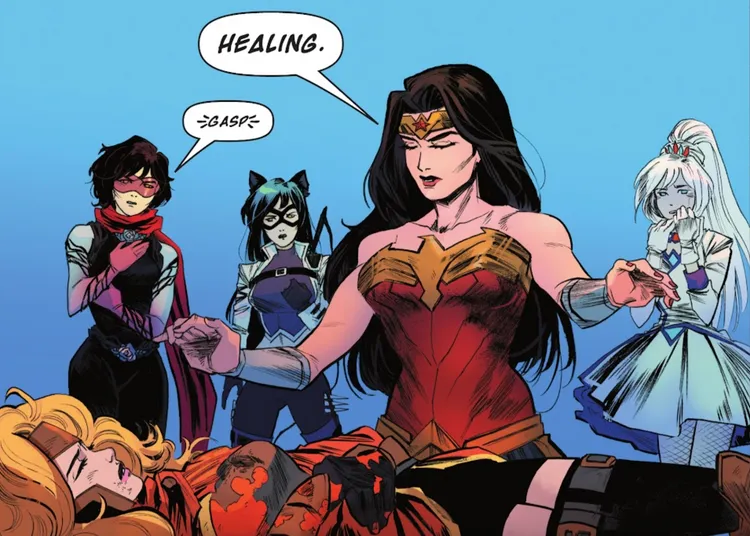 Mulher-Maravilha ganha um superpoder inesperado no mais recente crossover da DC