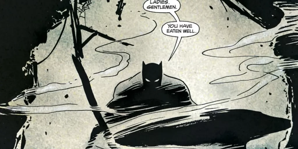 10 Frases do Batman que provam que ele é o herói mais hardcore da DC voce comeu bem batman dc 1024x512