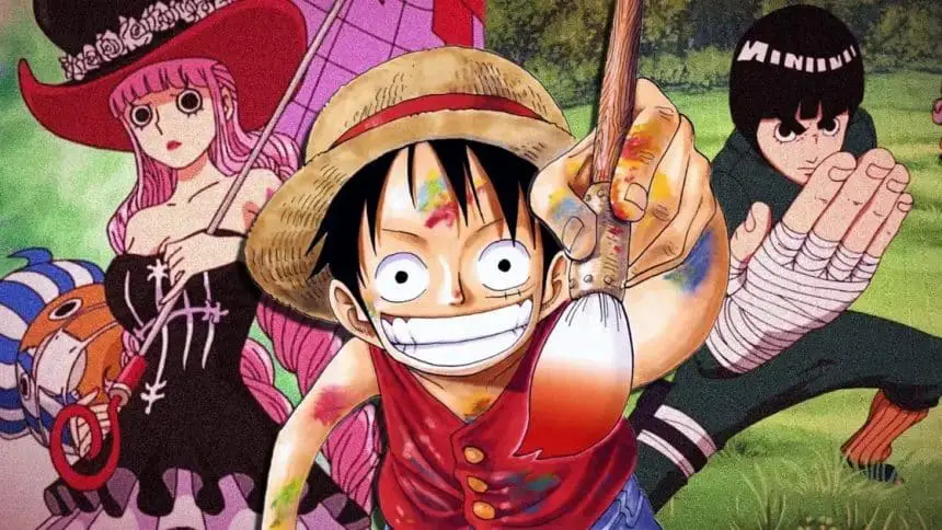 Crossover entre Naruto e One Piece: Fan Art surpreendente emociona fãs