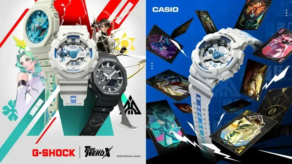 CASIO G-SHOCK lança coleção exclusiva inspirada no anime To Be Hero X