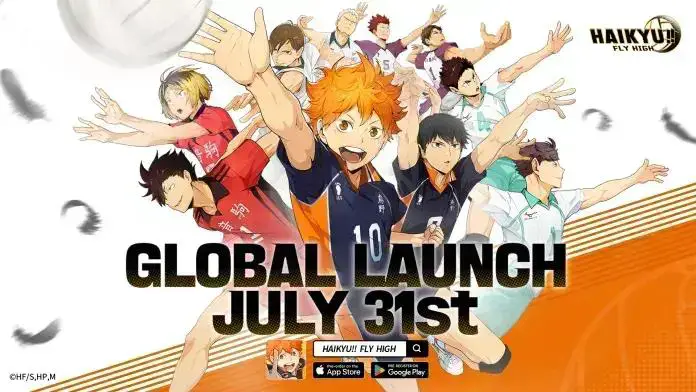 Prepare-se! HAIKYU!! FLY HIGH Chega ao Mobile Globalmente em 31 de Julho