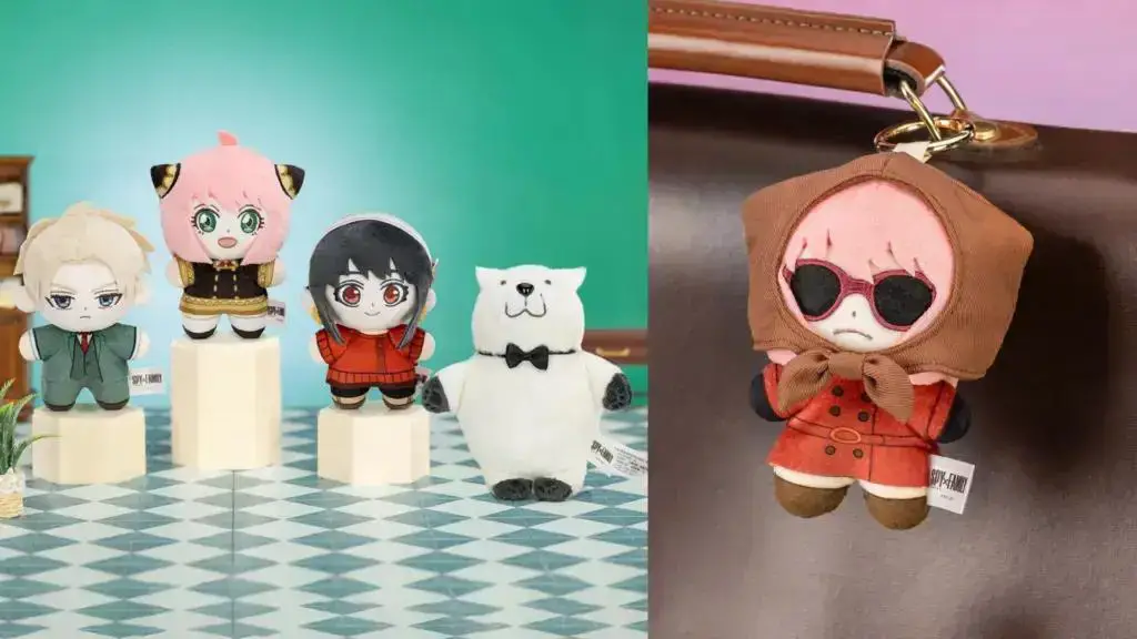 A linha de bonecos de pelúcia de SPY x FAMILY chega em 14 de agosto